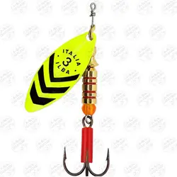 لانسه ماهیگیری سایز ۳ ایلبا  LUNGO FLUO FL LEMON/BLACK ilba