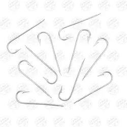 قلاب موستاد بدون چشمه سایز ۱۵ بسته ۱۰ عددی MUSTAD - Dutch Carlisle HOOKS 19821