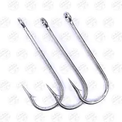 قلاب کیشیدا دریایی آب شور سایز ۳ بسته ۳ عددی KISHIDA ROUND BENT SEA HOOKS 1150
