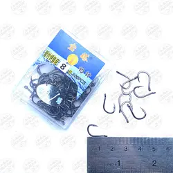 قلاب فولادی  سایز ۸ بسته ۱۰۰ عددی