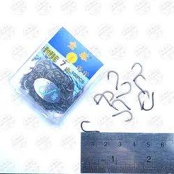 قلاب فولادی  سایز ۷ بسته ۱۰۰ عددی