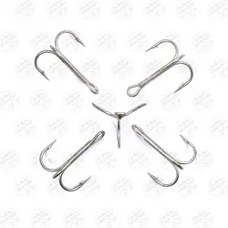 قلاب موستاد دریایی سایز ۱ بسته ۵ عددی MUSTAD Strong 3X HOOKS 7794