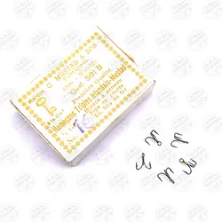 قلاب موستاد نیکل سایز ۱۶ بسته ۵ عددی MUSTAD Hameçons Triples Irlandais HOOKS 581B