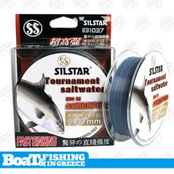 نخ ماهیگیری نایلون آب شور سیلستار تورنومنت ۳۰۰متر سایز ۰.۶۰، SILSTAR SALTWATER 0.60,300M | فرا کمپ| فروشگاه لوازم ماهیگیری و کمپینگ