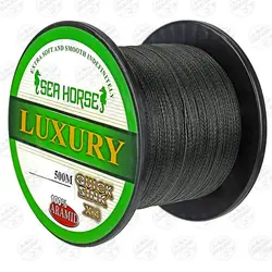 نخ ماهیگیری ابریشمی ۴ رشته‌ای روکش‌دار لاکچری سی هورس ،سایز۰.۳۵، ۵۰۰ متری SEA HORSE LUXURY 0.35, 500M | فرا کمپ| فروشگاه لوازم ماهیگیری و کمپینگ