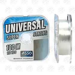 نخ ماهیگیری نایلون شفاف یونیورسال آسو ایتالیا ۱۰۰متر سایز۰.۵۰، ASSO UNVERSAL 0.50,100M | فرا کمپ| فروشگاه لوازم ماهیگیری و کمپینگ