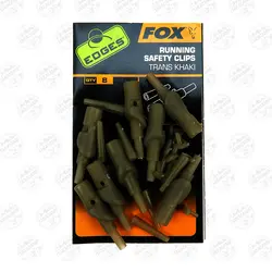رانینگ کلیپ و رابر استتار فوکس بسته ۸ عددی FOX RUNNING SAFETY CLIPS | فرا کمپ| فروشگاه لوازم ماهیگیری و کمپینگ