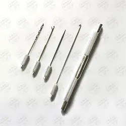 ست سوزن و مته بویله ۴ عددی فلزی