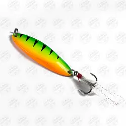 قاشقک ماهیگیری فلزی تایگر  پردار ۲۵ گرم