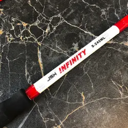 چوب ماهیگیری دو تکه قزلی ۲۴۰ سانتی متر INFINITY