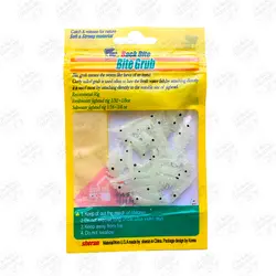 طعمه ماهیگیری مصنویی بچه میگو شبتاب ۴ سانتی