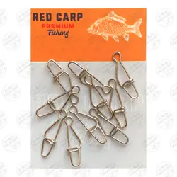 قفل اسنپ RedCarp Snap بسته ۱۰ عددی سایز ۴