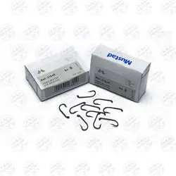 قلاب ماهیگیری ۴ خار برنزی سایز۶ بسته ۱۰عددی