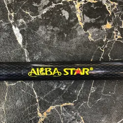 چوب ماهیگیری تلسکوپی آلبا استار Super Strong  مشکی طول ۴۰۰ سانتی متر