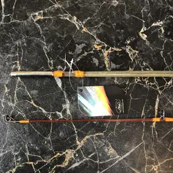 چوب دو تکه تو پر سیم بکسل دار با اتصال پیچی آلبا استار طول ۲۴۰ سانتی متر