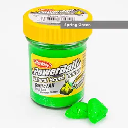 خمیر برکلی پاور بیت قزل آلا سیر Berkley PowerBait Spring Green Garlic