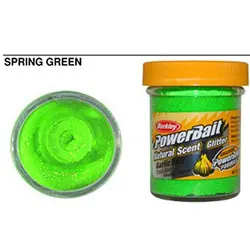 خمیر برکلی پاور بیت قزل آلا سیر Berkley PowerBait Spring Green Garlic