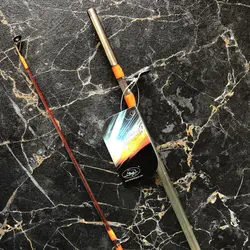 چوب دو تکه تو پر سیم بکسل دار با اتصال پیچی آلبا استار طول ۱۸۰ سانتی متر