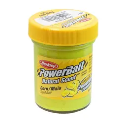 خمیر برکلی پاور بیت قزل آلا ذرت Berkley PowerBait Select Trout Bait Corn With Glitter