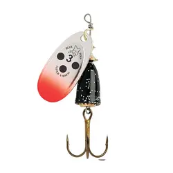 لانسه بلوفاکس پلاک نقره ای، نارنجی خال مشکی سایز ۲