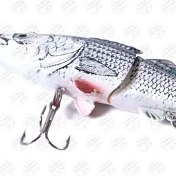 ماهی مصنوعی سه تکه ۱۰ سانتی متر ۱۸ گرم JM048-5