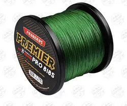 نخ براید ماهیگیری اسپایدر X8  ژاپن رنگ سبز ۳۰۰ متر سایز۰/۱۶