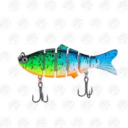 ماهی مصنوعی چند تکه ۱۰ سانتی متر ۲۳ گرم JM03