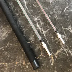 چوب سه تکه تو پر سیم بکسل دار با اتصال پیچی کروکودیل طول ۲۴۰ سانتی متر