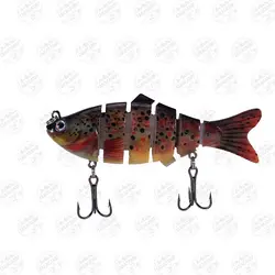 ماهی مصنوعی چند تکه ۱۰ سانتی متر ۲۳ گرم JM01