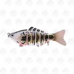 ماهی مصنوعی چند تکه ۱۰ سانتی متر ۲۳ گرم JM054-6