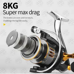 چرخ ماهیگیری فلزی مدل GW6000