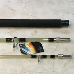 چوب سه تکه تو پر سیم بکسل دار با اتصال پیچی آلبا استار طول ۳۰۰ سانتی متر