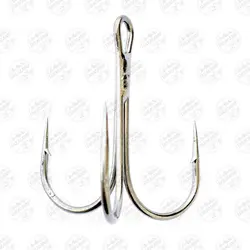 قلاب ماهیگیری سه شاخ سایز ۰/۱۲ بزرگ (یک عدد)