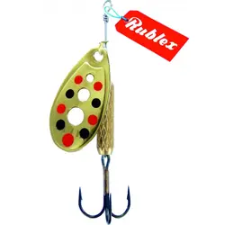 لانسه سلتا توربو طلایی خال قرمز مشکی ۹ گرم سایز ۵