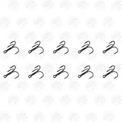 قلاب برنزی سه شاخ  کلمیک بسته ۱۰ عددی سایز ۱۶