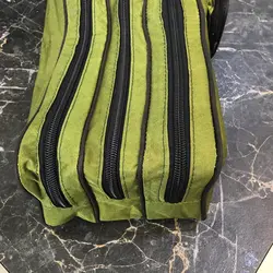 کیف لنسر ماهیگیری سه زیپ  ۱۱۰ سانتی سبز