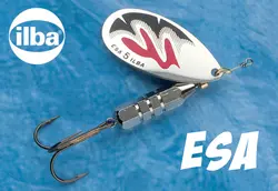 لانسه ماهیگیری سایز ۳ ایلبا ۴۲۱۴۳ Silver / red & Black ESA ilba