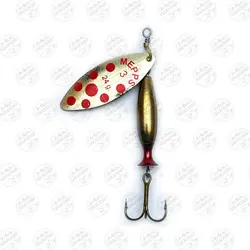 لانسه مپس لانگ طلایی خال قرمز ۲۴ گرم سایز ۳