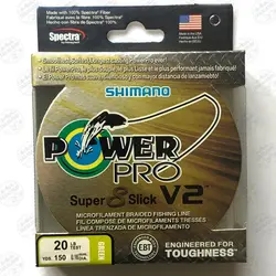 نخ ماهیگیری براید (ابریشمی) شیمانو مدل  پاور پرو  ۱۳۵ متر سایز ۰/۱۲
