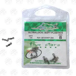 هرزگرد دوراهی ماهیگیری سایز ۸ بسته ۱۰ عددی