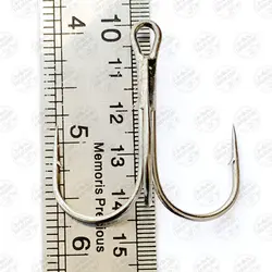 قلاب ماهیگیری سه شاخ سایز ۰/۶ بزرگ (یک عدد)