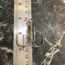 قلاب ماهیگیری سه شاخ سایز ۰/۶ بزرگ (یک عدد)