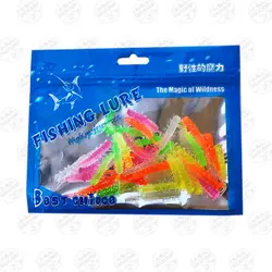 طعمه بچه میگو ژله ای ۵ رنگ بسته ۴۰ عددی