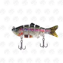 ماهی مصنوعی چند تکه ۱۰ سانتی متر ۲۳ گرم JM05