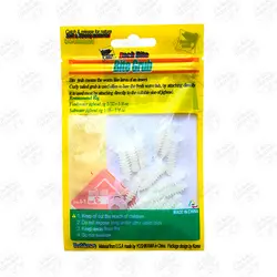 طعمه ماهیگیری دم فرفری (شبتاب) ۳.۵ سانتی متر بسته ۱۴ عددی FLA40-033