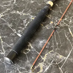 چوب دو تکه شیشه ای سیم بکسل دار کروکودیل ۱۸۰ سانتی متر اکشن ۱۰۰-۲۵۰