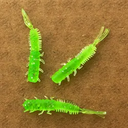 طعمه بچه میگو ژله ای سبز بسته ۴۰ عددی