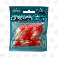 طعمه  ژله ای طعم دار فوجیکاوا ژاپن سفید و قرمز بسته  ۱۰ عددی