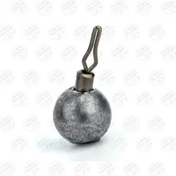 سرب ماهیگیری کروی ۲۰ گرمی به همراه هرزگرد