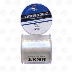 نخ ماهیگیری مونو Northren Trout سایز ۰/۲۶  ۳۰۰متری